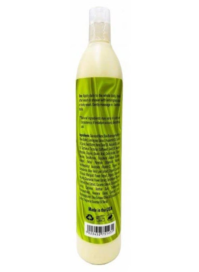Mine Botanicals Lemongrass Body Lotion with shea butter and peppermint - Image 2